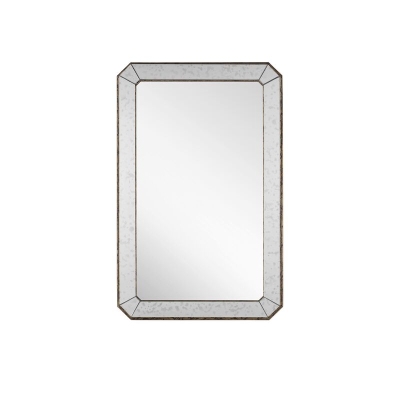 Antiqued Medium Decorative Mirror by Currey & Company